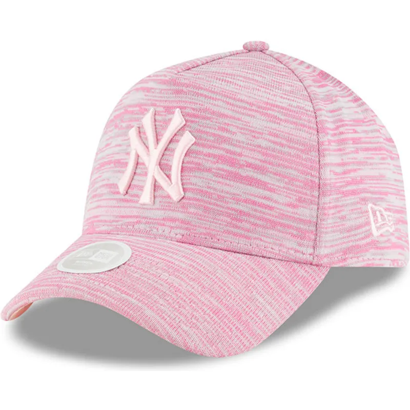siltovka-zaoblena-ruzova-snapback-ajustable-9forty-a-frame-engineered-fit-new-york-yankees-mlb-new-era