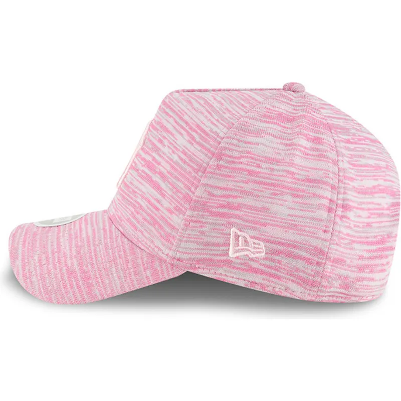 siltovka-zaoblena-ruzova-snapback-ajustable-9forty-a-frame-engineered-fit-new-york-yankees-mlb-new-era