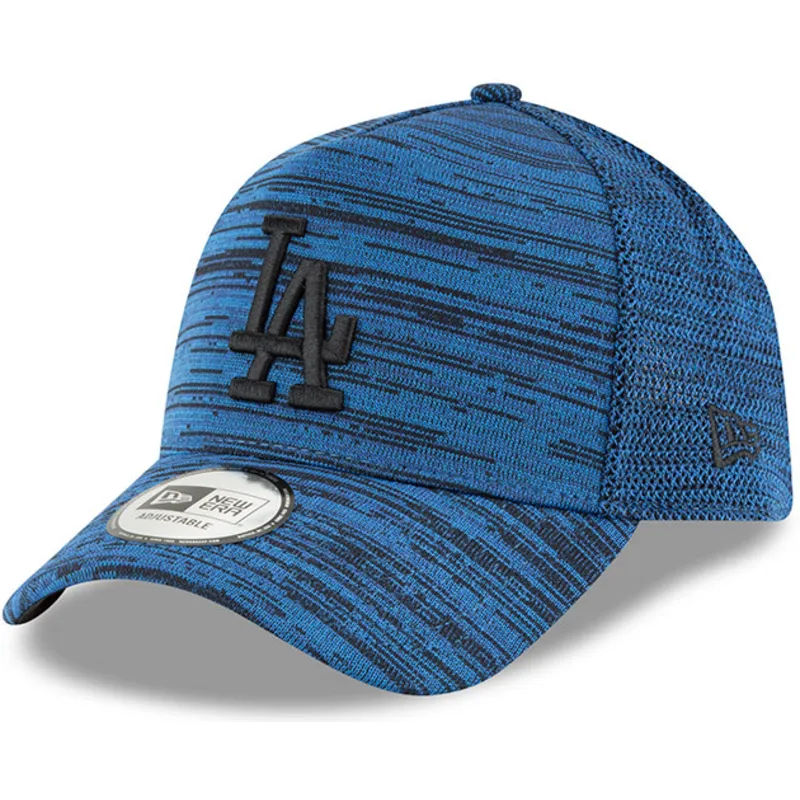 siltovka-zaoblena-modra-snapback-ajustable-9forty-a-frame-engineered-fit-los-angeles-dodgers-mlb-new-era