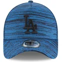 siltovka-zaoblena-modra-snapback-ajustable-9forty-a-frame-engineered-fit-los-angeles-dodgers-mlb-new-era