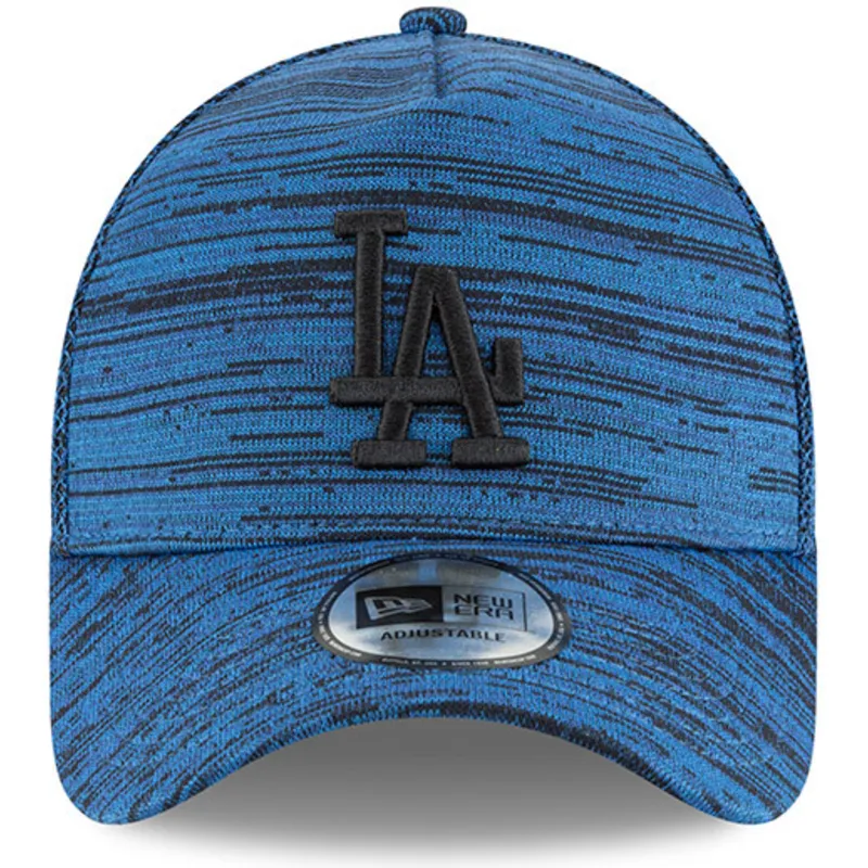 siltovka-zaoblena-modra-snapback-ajustable-9forty-a-frame-engineered-fit-los-angeles-dodgers-mlb-new-era