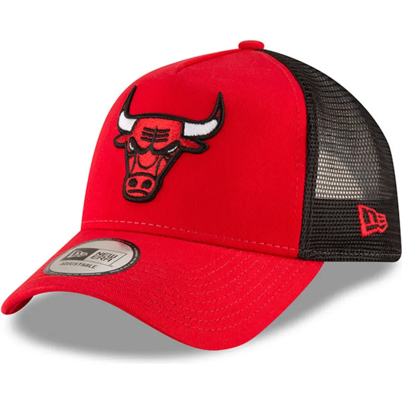 siltovka-zaoblena-cervena-snapback-9forty-team-chicago-bulls-nba-new-era