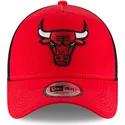 siltovka-zaoblena-cervena-snapback-9forty-team-chicago-bulls-nba-new-era