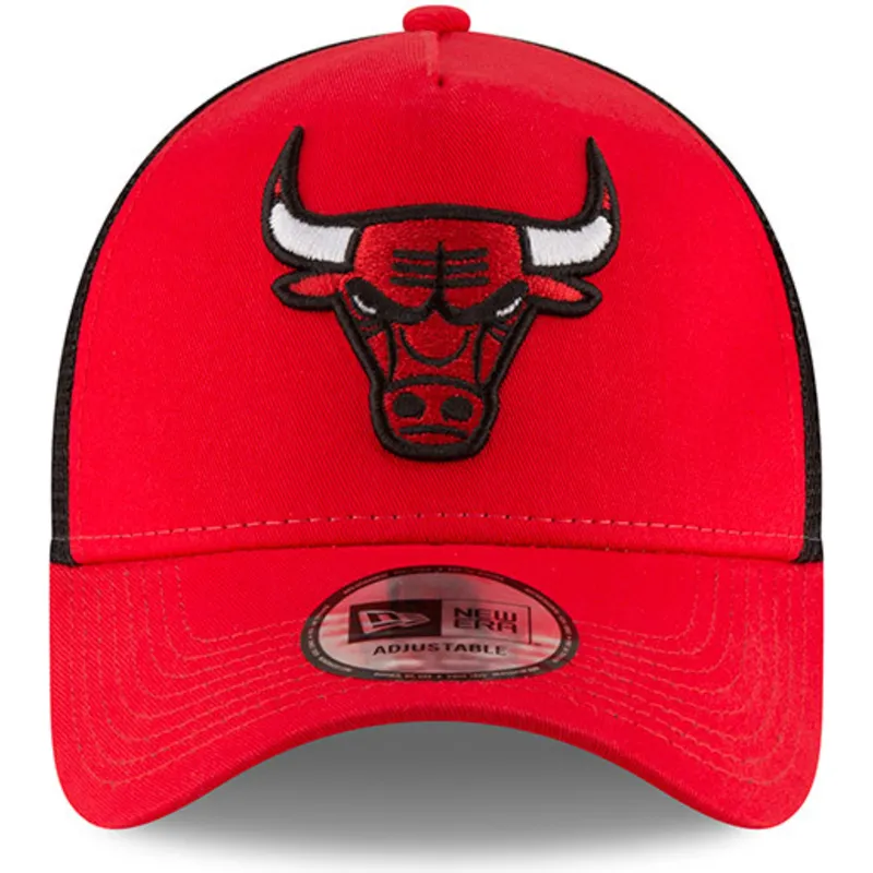 siltovka-zaoblena-cervena-snapback-9forty-team-chicago-bulls-nba-new-era
