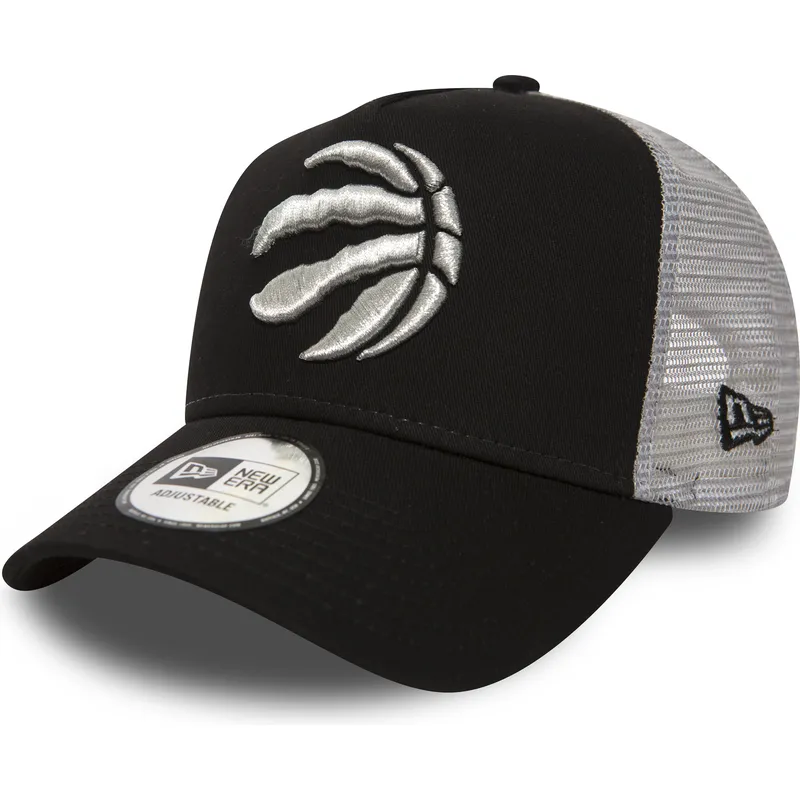 siltovka-zaoblena-cierna-snapback-9forty-team-toronto-raptors-nba-new-era