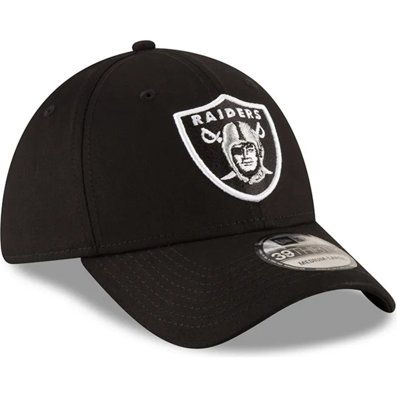 siltovka-zaoblena-cierna-upravena-39thirty-base-las-vegas-raiders-nfl-new-era