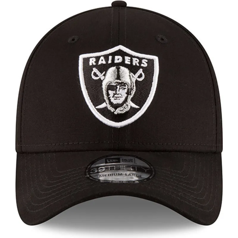 siltovka-zaoblena-cierna-upravena-39thirty-base-las-vegas-raiders-nfl-new-era