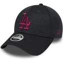 siltovka-zaoblena-siva-nastavitelny-rosa-9forty-essential-jersey-los-angeles-dodgers-mlb-new-era