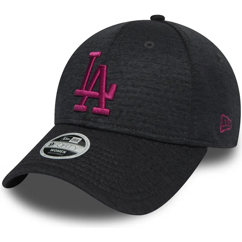 siltovka-zaoblena-siva-nastavitelny-rosa-9forty-essential-jersey-los-angeles-dodgers-mlb-new-era