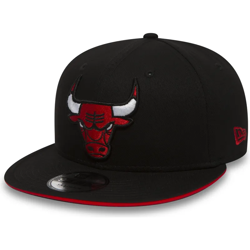 siltovka-rovna-cierna-snapback-9fifty-team-chicago-bulls-nba-new-era