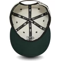 new-era-flat-brim-9fifty-low-profile-flannel-cleveland-indians-mlb-snapback-cap-weiss