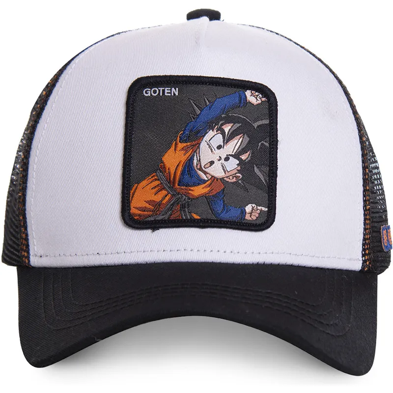siltovka-zaoblena-biely-snapback-fusion-gtn3-goten-dragon-ball-capslab