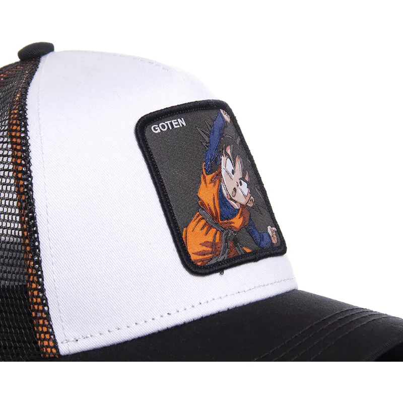 siltovka-zaoblena-biely-snapback-fusion-gtn3-goten-dragon-ball-capslab