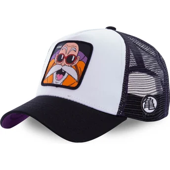 Cap zaoblená white snapback Master Roshi Dragon Ball Capslab