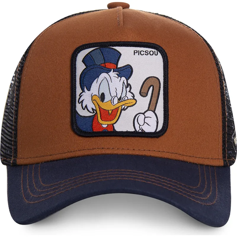 siltovka-zaoblena-hneda-snapback-scr1-stryko-skrblik-disney-capslab