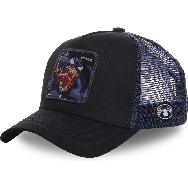 siltovka-zaoblena-cierna-snapback-ven1-venom-marvel-comics-capslab