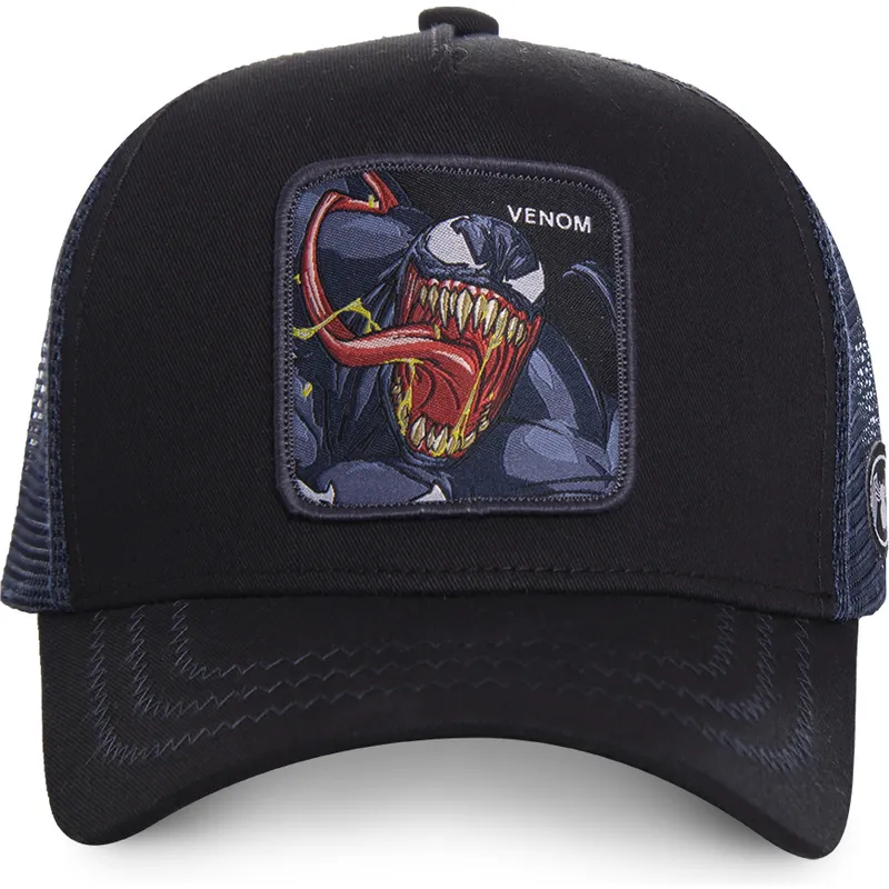 siltovka-zaoblena-cierna-snapback-ven1-venom-marvel-comics-capslab