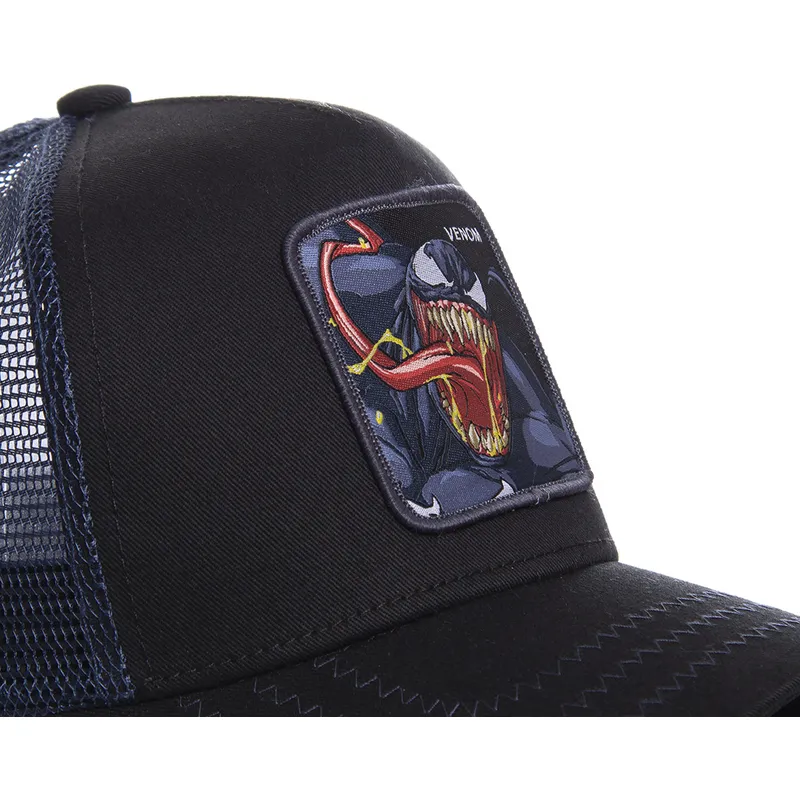 siltovka-zaoblena-cierna-snapback-ven1-venom-marvel-comics-capslab