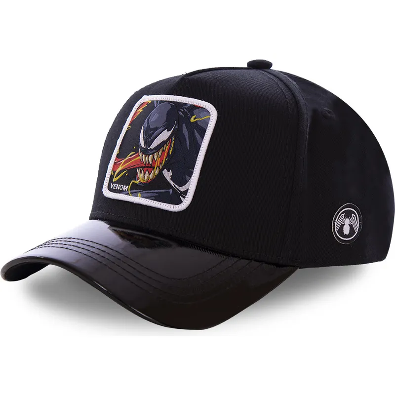 siltovka-zaoblena-cierna-snapback-ven3-venom-marvel-comics-capslab siltovka-zaoblena-cierna-snapback-ven3-venom-marvel-comics-capslab