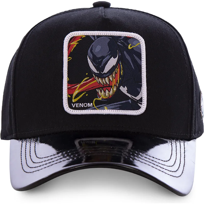 siltovka-zaoblena-cierna-snapback-ven3-venom-marvel-comics-capslab siltovka-zaoblena-cierna-snapback-ven3-venom-marvel-comics-capslab