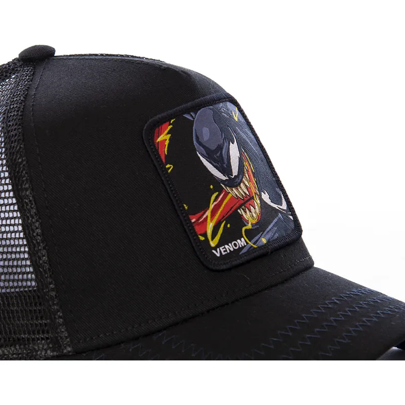 siltovka-zaoblena-cierna-snapback-ven2-venom-marvel-comics-capslab