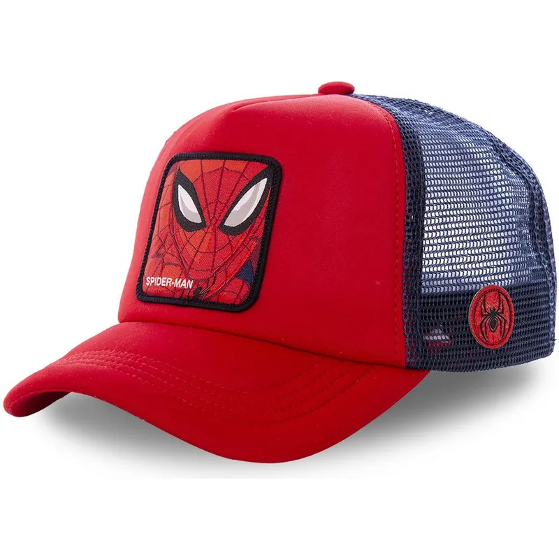 siltovka-zaoblena-cervena-snapback-spi4m-spider-man-marvel-comics-capslab