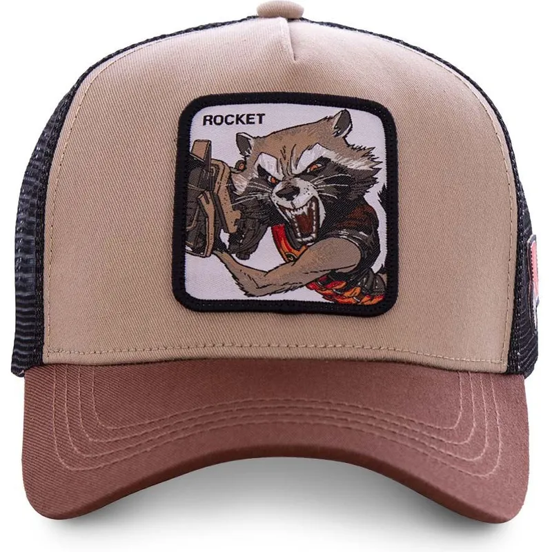 siltovka-zaoblena-hneda-snapback-roc1-rocket-raccoon-marvel-comics-capslab siltovka-zaoblena-hneda-snapback-roc1-rocket-raccoon-marvel-comics-capslab