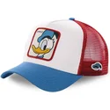 siltovka-zaoblena-biely-snapback-duc2-kacer-donald-disney-capslab
