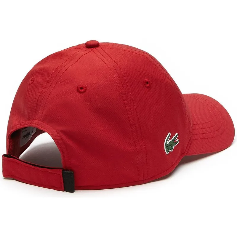 siltovka-zaoblena-cervena-nastavitelny-basic-dry-fit-lacoste
