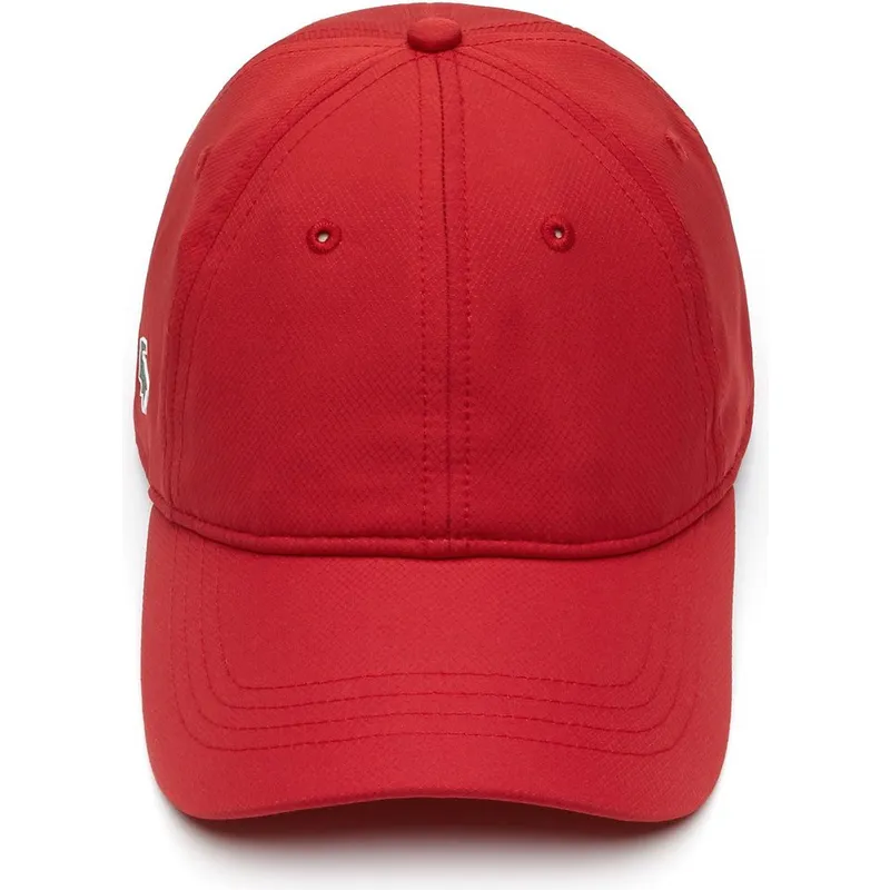 siltovka-zaoblena-cervena-nastavitelny-basic-dry-fit-lacoste