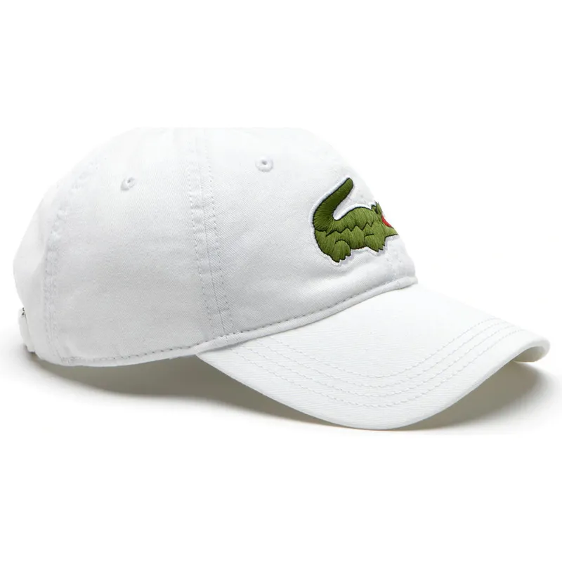 siltovka-zaoblena-biely-nastavitelny-big-croc-gabardine-lacoste