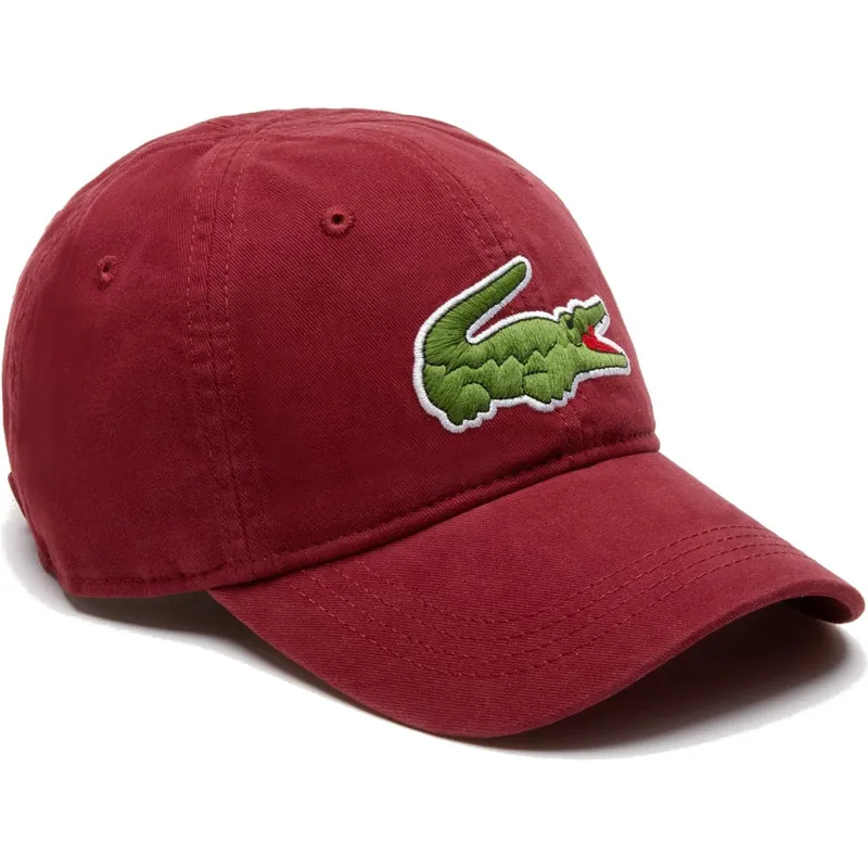 siltovka-zaoblena-cervena-nastavitelny-big-croc-gabardine-lacoste siltovka-zaoblena-cervena-nastavitelny-big-croc-gabardine-lacoste