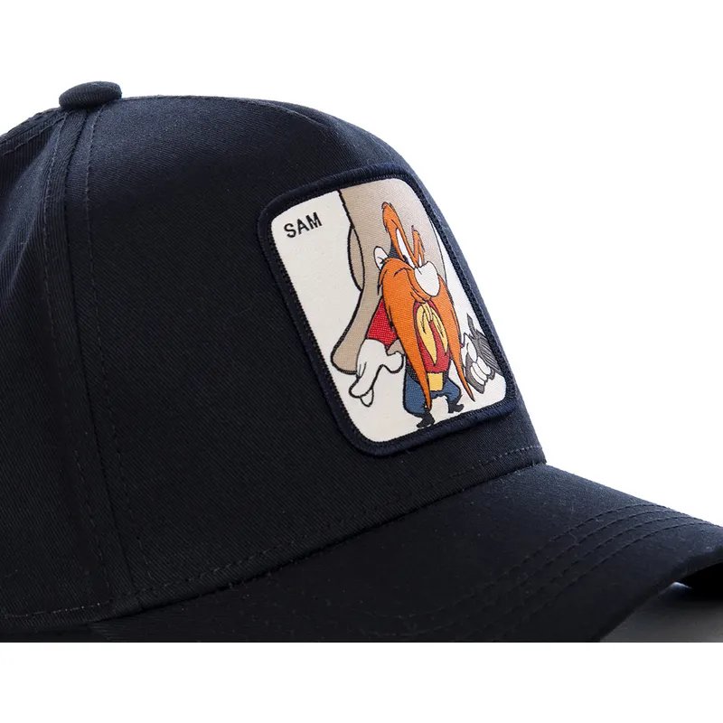 siltovka-zaoblena-cierna-snapback-sam3-sam-bigotes-looney-tunes-capslab