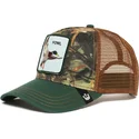 siltovka-zaoblena-zelena-snapback-duck-duck-the-farm-goorin-bros
