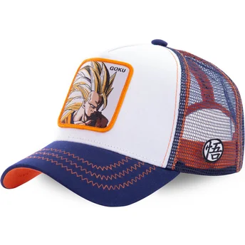 siltovka-zaoblena-biely-snapback-super-saiyan-3-san2-son-goku-dragon-ball-capslab