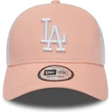 siltovka-zaoblena-ruzova-snapback-league-essential-a-frame-los-angeles-dodgers-mlb-new-era