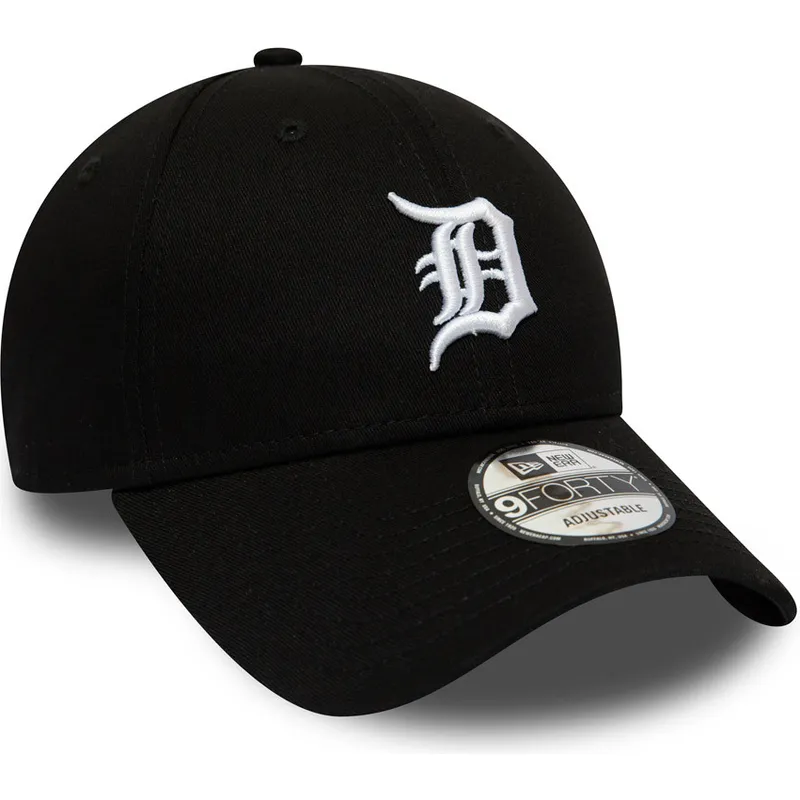 siltovky-zaoblena-cierna-nastavitelny-pasik-9forty-league-essential-detroit-tigers-mlb-new-era