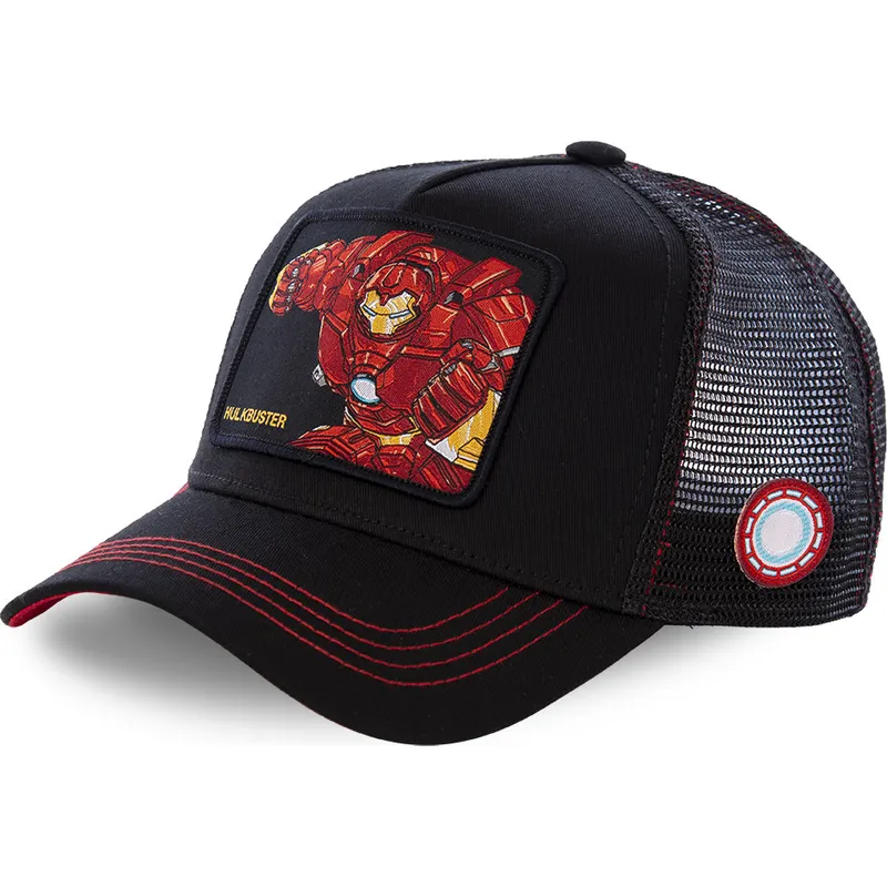 siltovka-zaoblena-cierna-snapback-hulkbuster-bus2-iron-man-marvel-comics-capslab