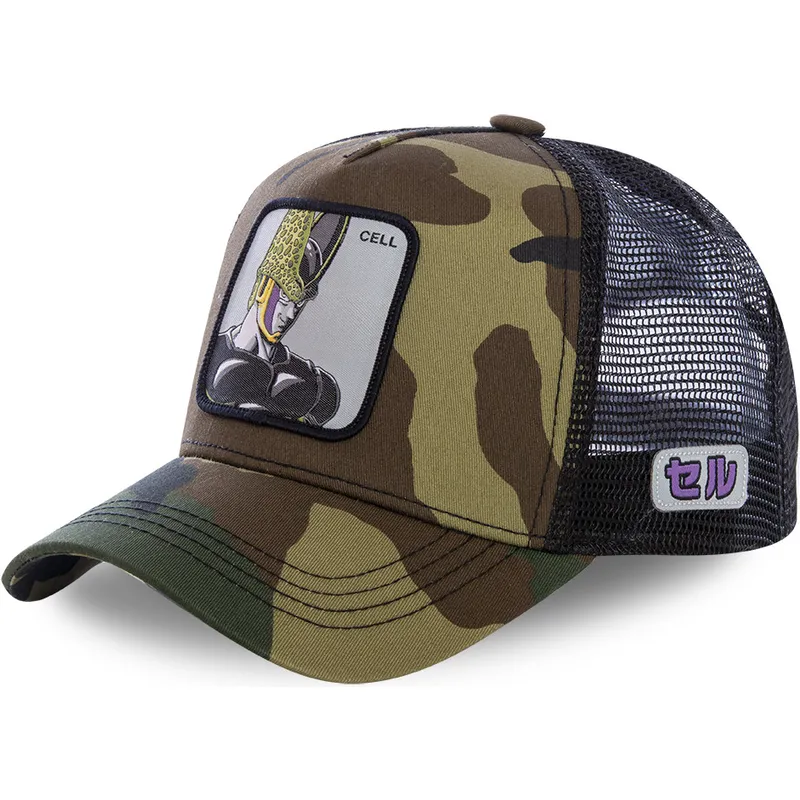 siltovka-zaoblena-kamuflaz-snapback-cel-cell-dragon-ball-capslab