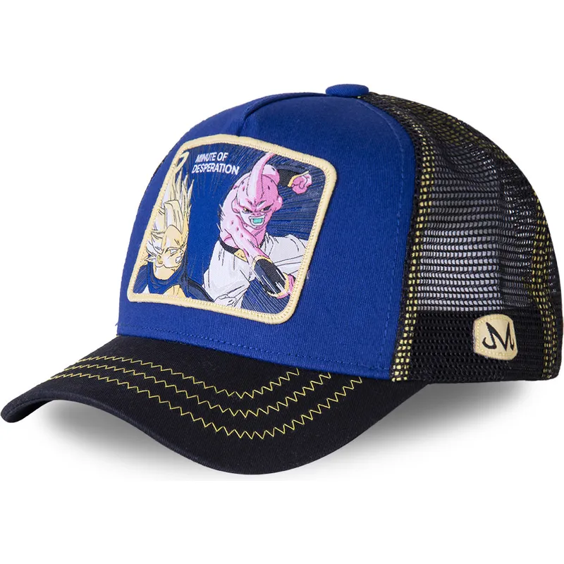 siltovka-zaoblena-modra-snapback-minute-of-desperation-des2-vegeta-vs-kid-buu-dragon-ball-capslab