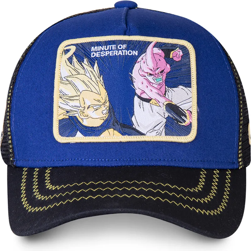 siltovka-zaoblena-modra-snapback-minute-of-desperation-des2-vegeta-vs-kid-buu-dragon-ball-capslab
