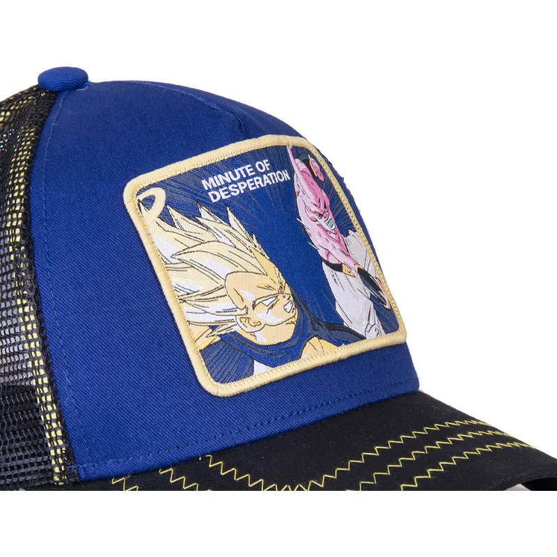 siltovka-zaoblena-modra-snapback-minute-of-desperation-des2-vegeta-vs-kid-buu-dragon-ball-capslab