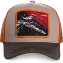 siltovka-zaoblena-siva-snapback-ltd5-x-wing-star-wars-capslab