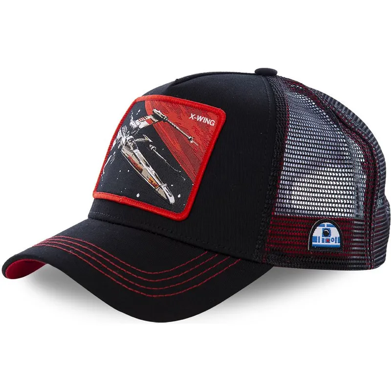 siltovka-zaoblena-cierna-snapback-ltd6-x-wing-star-wars-capslab