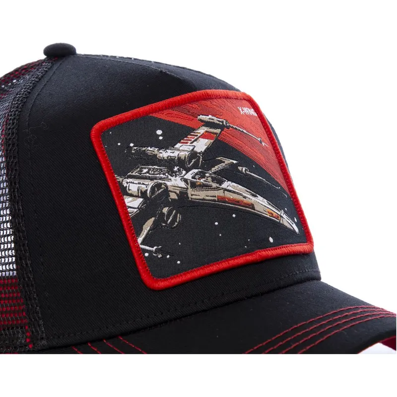 siltovka-zaoblena-cierna-snapback-ltd6-x-wing-star-wars-capslab