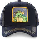 siltovka-zaoblena-cierna-snapback-mik-michelangelo-ninja-korytnacky-capslab