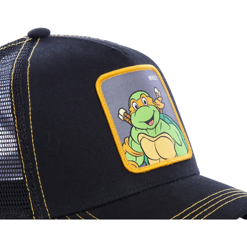 siltovka-zaoblena-cierna-snapback-mik-michelangelo-ninja-korytnacky-capslab siltovka-zaoblena-cierna-snapback-mik-michelangelo-ninja-korytnacky-capslab