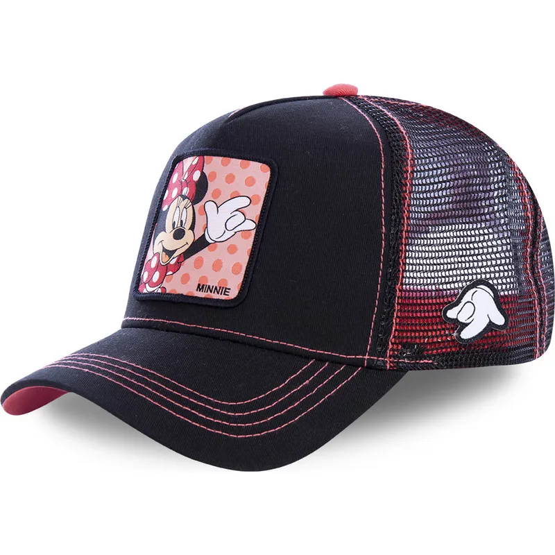 siltovka-zaoblena-cierna-snapback-min2-minnie-mouse-disney-capslab
