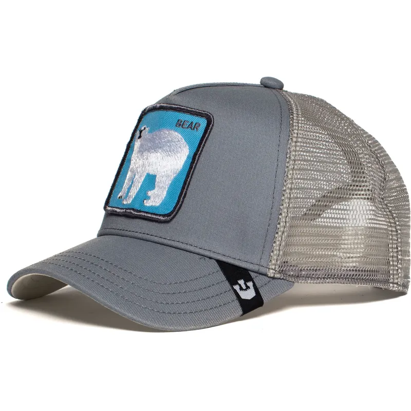 goorin-bros-graue-trucker-kappe-polar-bearrr-bar