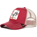 siltovka-zaoblena-cervena-snapback-rooster-the-farm-goorin-bros